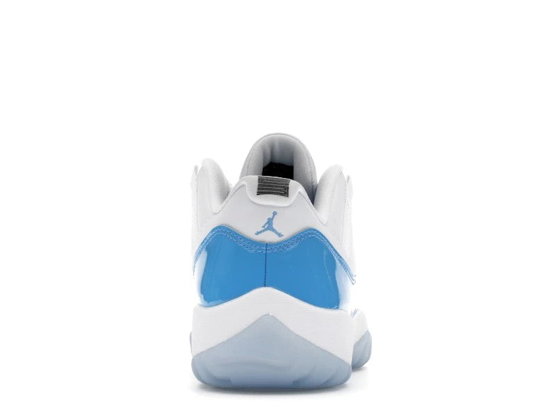 Jordan 11 Retro Low University Blue (2026) (GS) — angle view