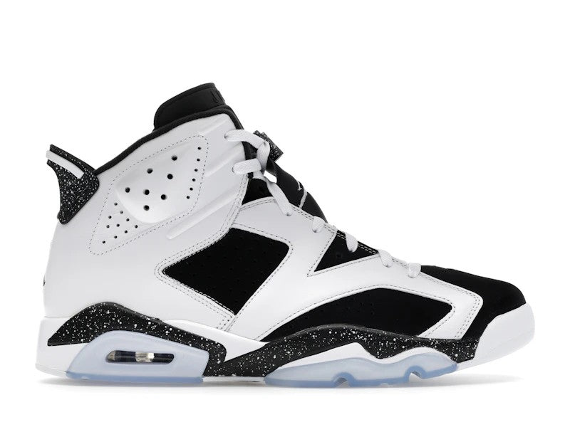 Jordan 6 Retro Oreo (2026) — angle view