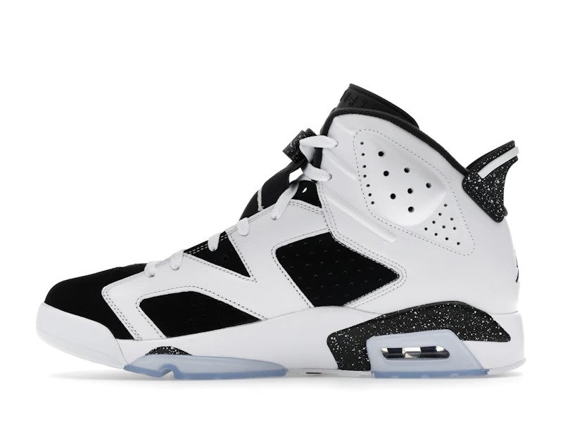 Jordan 6 Retro Oreo (2026) — angle view