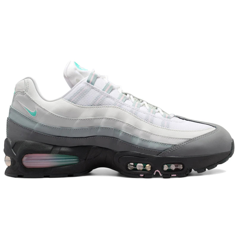 Nike Air Max 95 Big Bubble White Hyper Turquoise Pink Foam