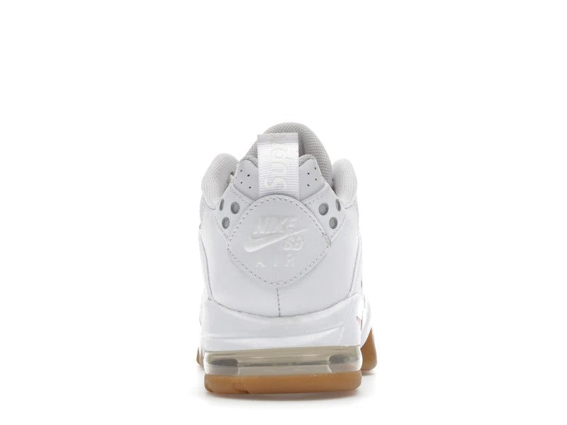 Nike SB Air Max 2 CB '94 Low Supreme White Gum — angle view