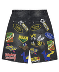 Vale Forever Passport Jorts (Black)
