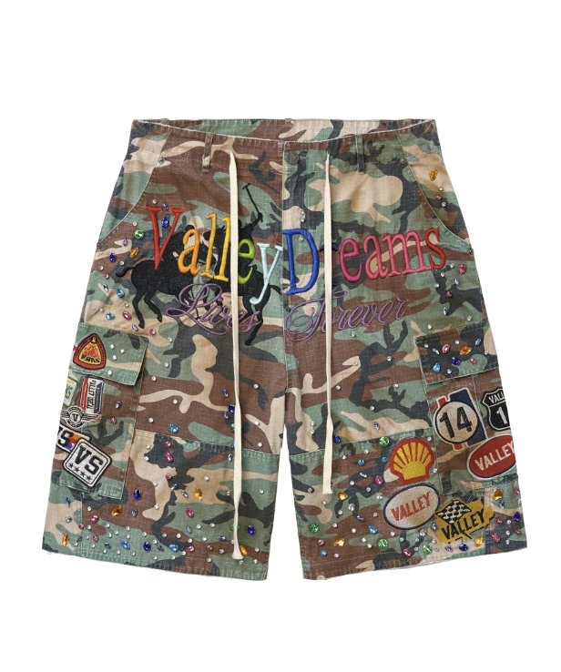 Vale Forever DIY Camo Jorts