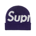 Supreme Big Logo Beanie (FW25) Purple