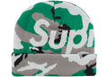 Supreme Camo Big Logo Beanie (FW25) Green Camo