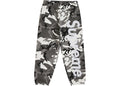 Supreme Satin Applique Sweatpant Snow Camo