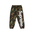 Supreme Satin Applique Sweatpant Woodland Camo