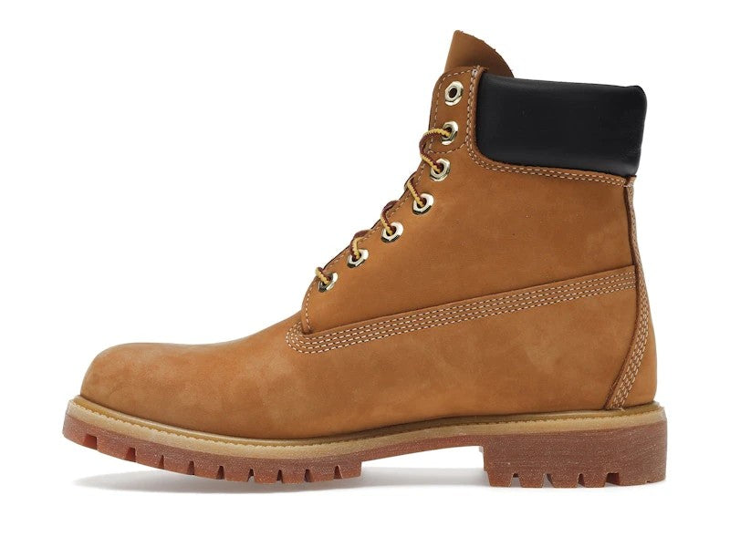 Timberland Premium 6in Waterproof Boot Wheat Nubuck — angle view