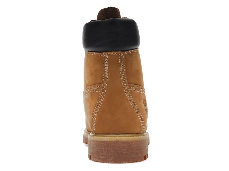 Timberland Premium 6in Waterproof Boot Wheat Nubuck — angle view