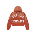 Vale Forever Classico Zip Up Hoodie Orange