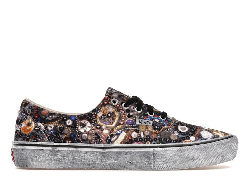 Vans Era Supreme x Mike Kelley Grey — angle view