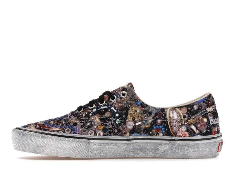 Vans Era Supreme x Mike Kelley Grey — angle view