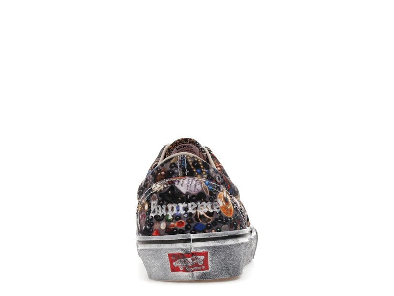 Vans Era Supreme x Mike Kelley Grey — angle view