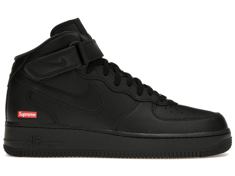 Nike Air Force 1 Mid Supreme Black