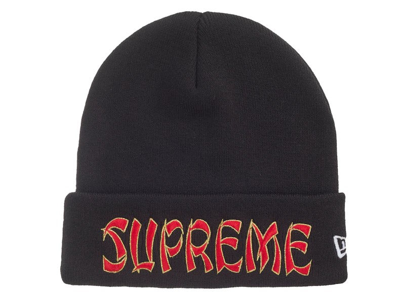 Supreme New Era Action Beanie (FW26) Black