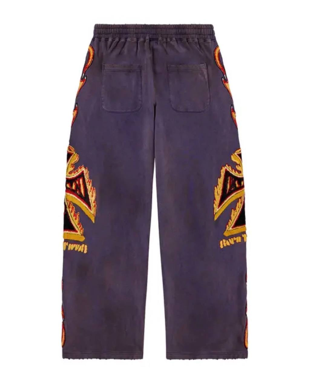 Vale Forever La Flare Sweatpants Purple