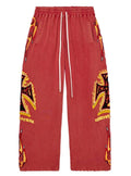 Vale Forever La Flare Sweatpants Red