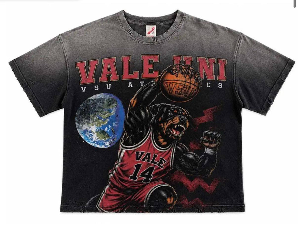 Vale Forever VSU Athletics Dog Tee Black